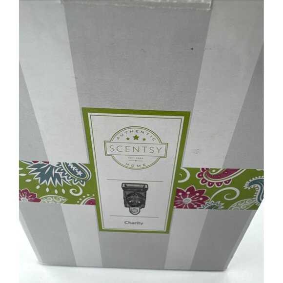 Scentsy Charity Cross Plug In Wax Warmer Electric Square Rustic Country NEW - Picture 3 of 11